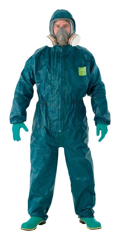 Chemikalien-Schutzanzug AlphaTec 4000, Farbe grün, Gr. L