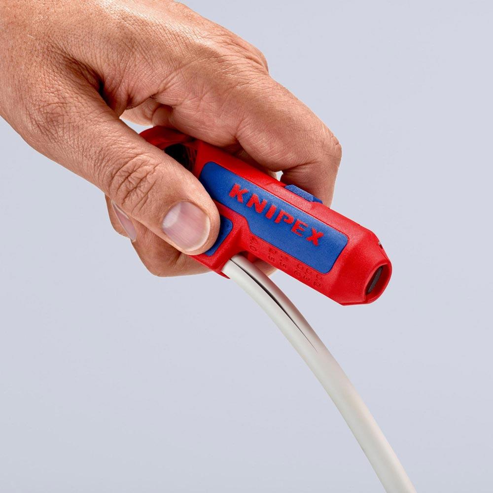 Universal Abmantelungswerkzeug ErgoStrip® Gesamtlänge 130 mm für Linkshänder Universal Abmantelungswerkzeug ErgoStrip® Gesamtlänge 130 mm für Linkshänder