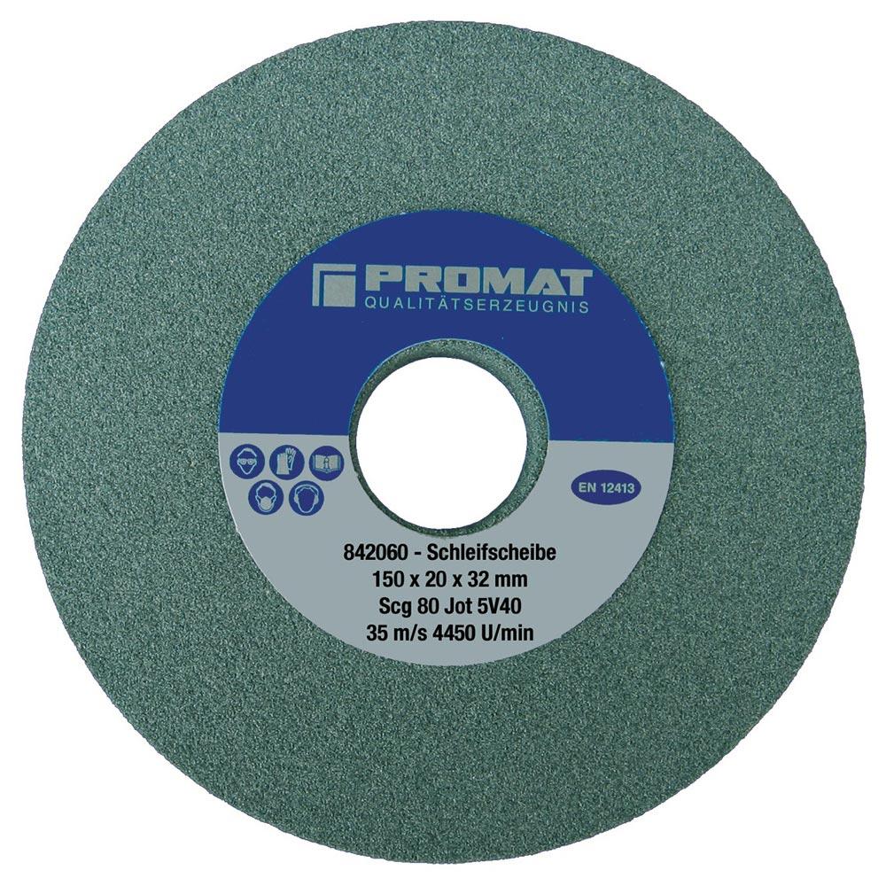Schleifbockscheibe Ø125xB20x32mm 80 Form A Siliciumcarbid
