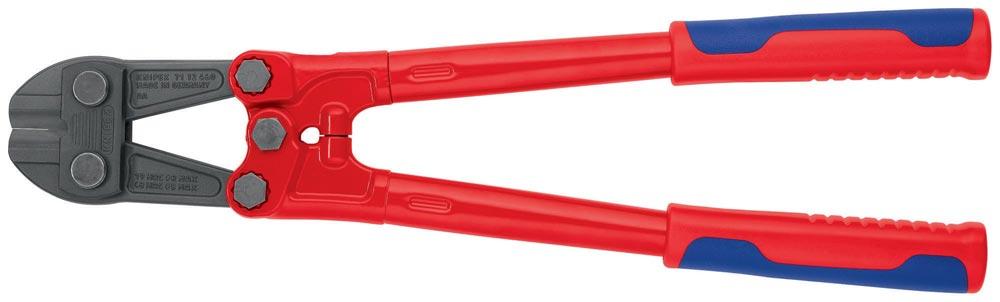 Bolzenschneider Länge 460 mm Mehrkomponenten-Hüllen weich 8 mm mittel 6 mm hart 5 mm
