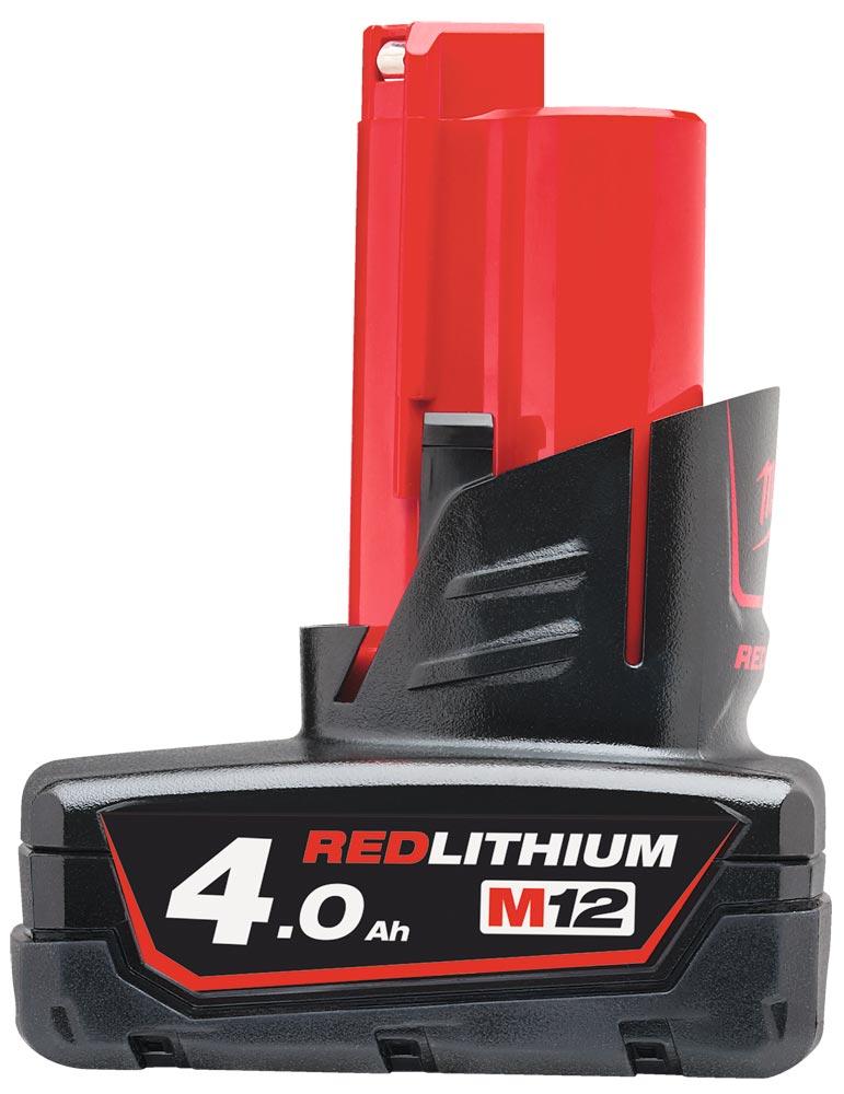 MILWAUKEE Akku-Pack M12 B4 Li-Ion 12 V 4,0 Ah