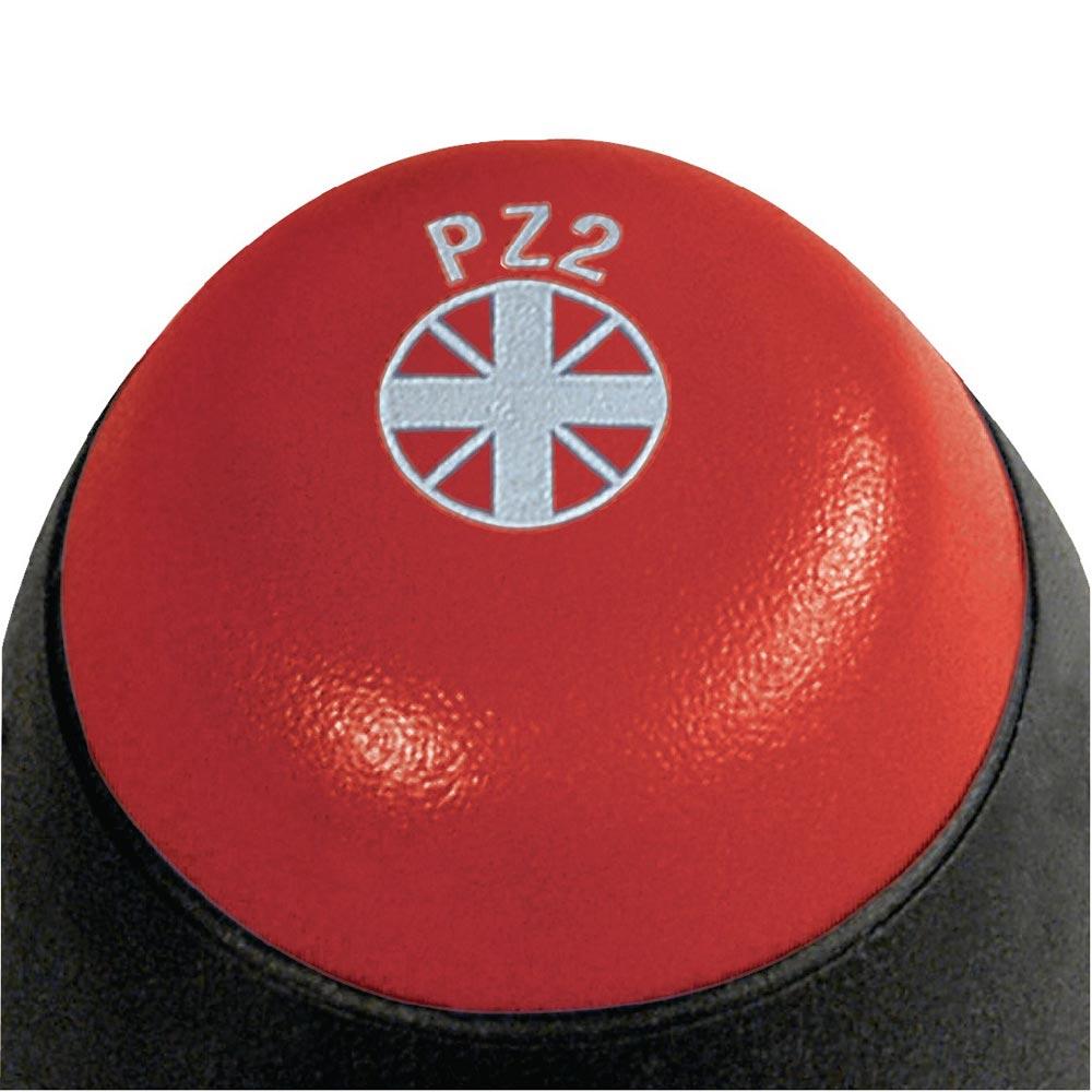 Schraubendrehersatz 302 ZK6 SO 6-teilig Schlitz / PZD Mehrkomponentengriffen Rundklinge