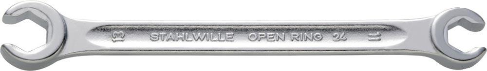 Doppelringschlüssel OPEN-RING 24 10 x 11 mm 155 mm mit 6kant