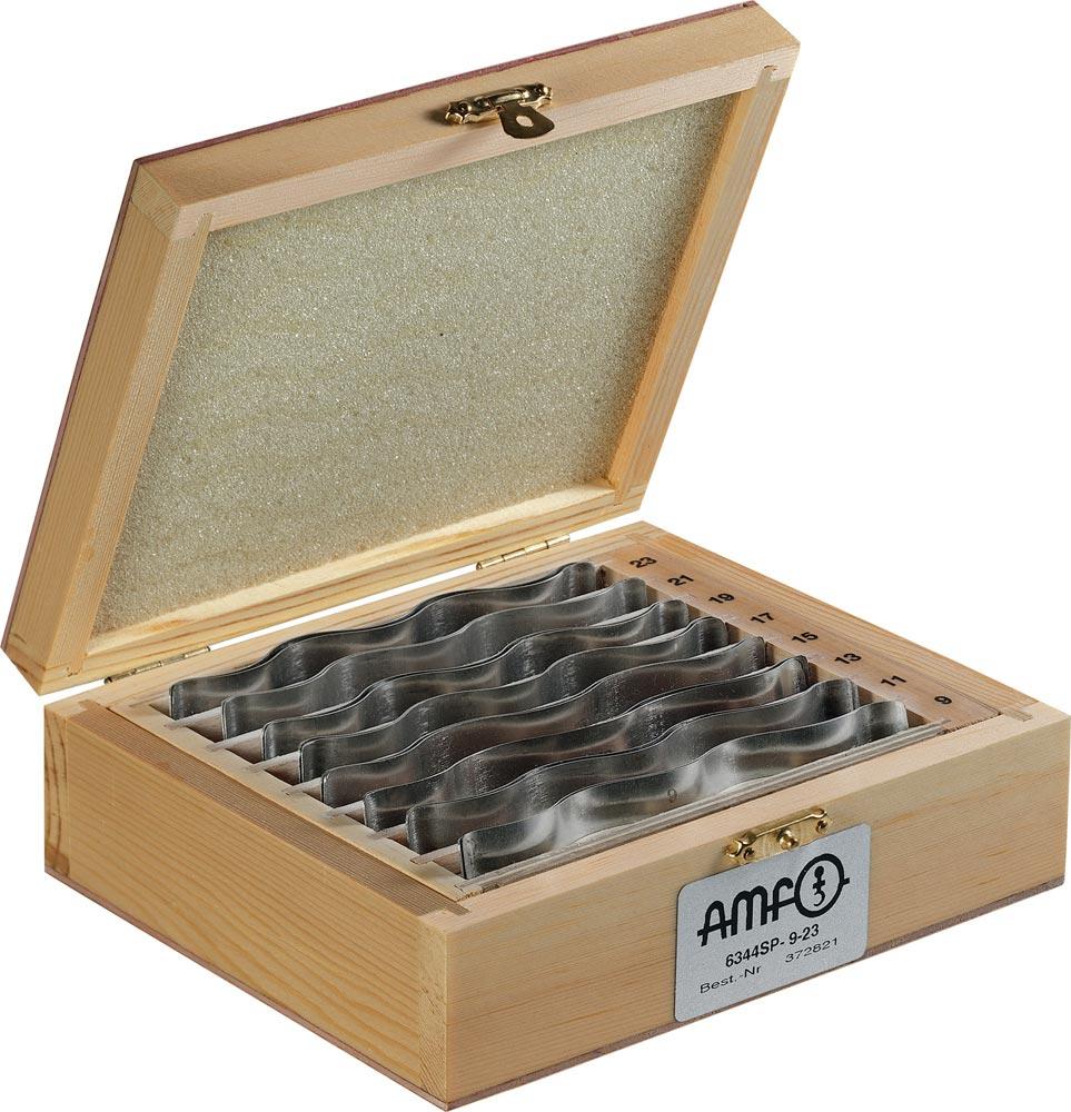 Parallelunterlagensatz Nr. 6344SP Inhalt 8 Paar Größe 25-39 wellenförmig Länge 110 mm