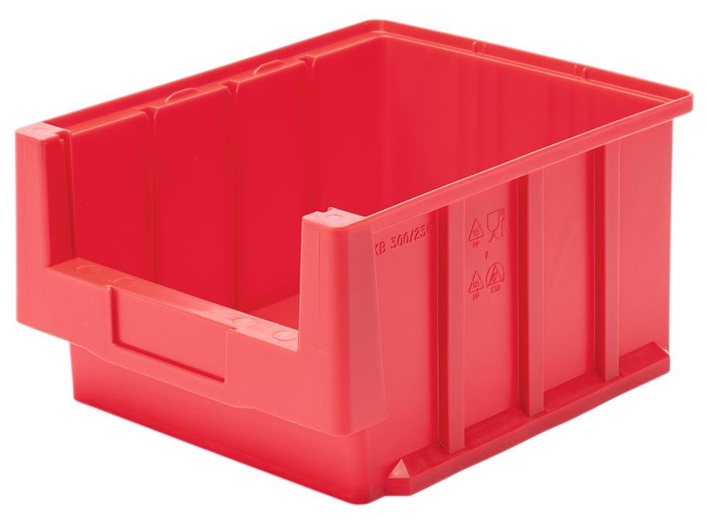 Regalkasten VKB L600xB230xH150mm rot PP LA-KA-PE
