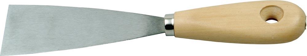 Malerspachtel Breite 40 mm poliert Holz flachoval