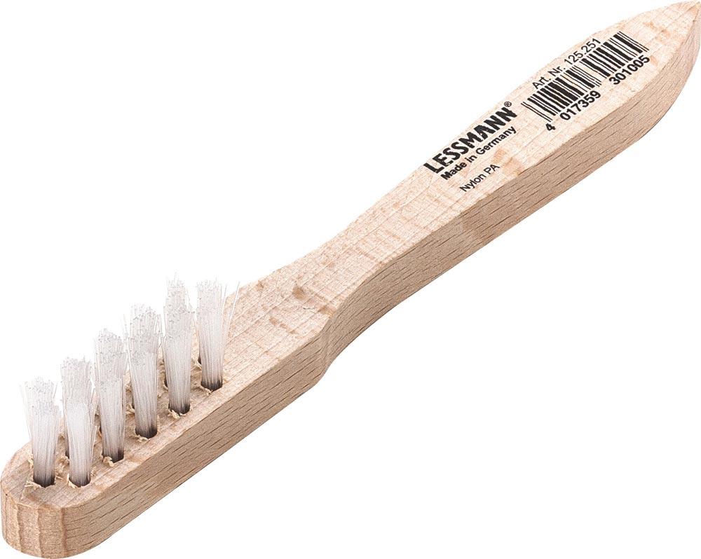 Zündkerzenbürste Länge 150 mm 0,3 mm Nylon PA glatt 3-reihig Zündkerzenbürste Länge 150 mm 0,3 mm Nylon PA glatt 3-reihig