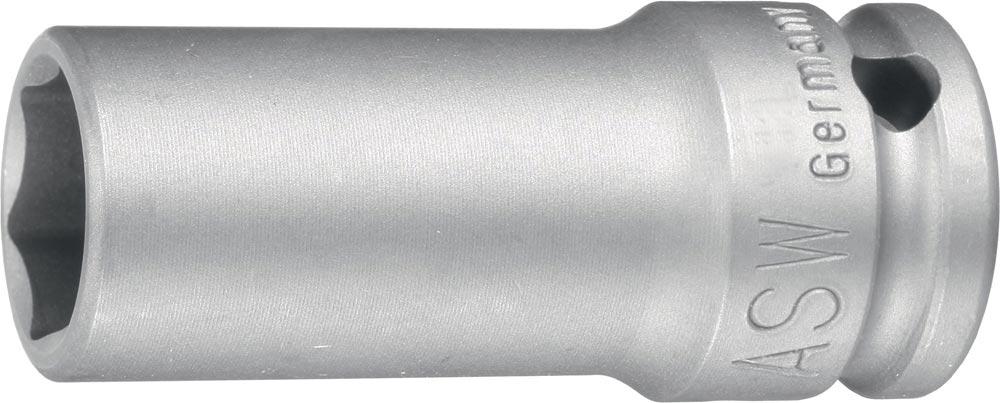 Kraftschraubersteckschlüsseleinsatz 740 L 3/4  6-Kant Schlüsselweite 22 mm Länge 95 mm