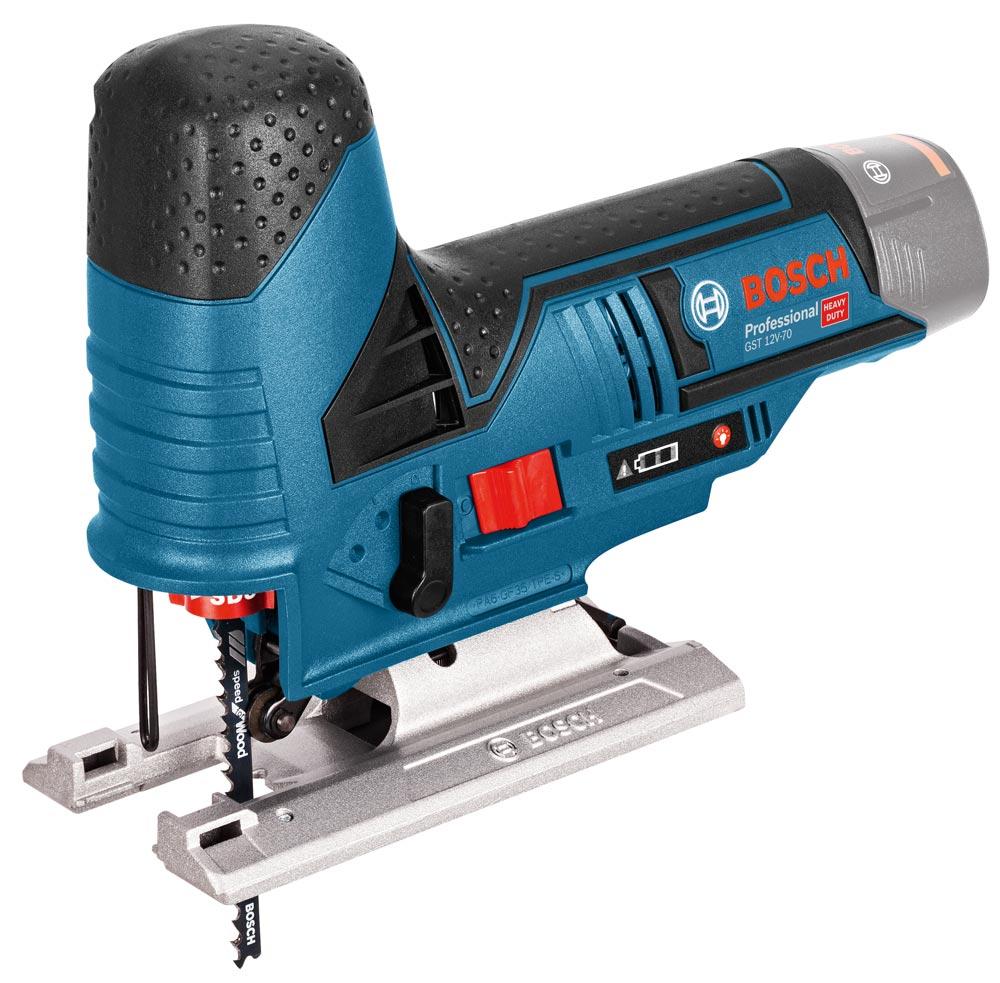 BOSCH Akku-Stichsäge GST 12 V-70, 12,0 V (o. Akku/Ladegerät) in L-Boxx