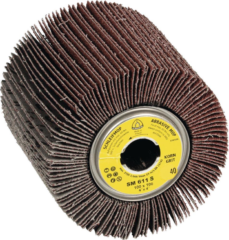 Satinierwalze SM 611 S 120 braun Ø100xB100mm 19 mm Satinierwalze SM 611 S 120 braun Ø100xB100mm 19 mm