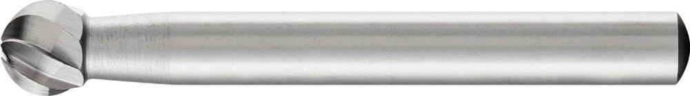 Frässtift KUD Ø 10 mm Kopflänge 9 mm Schaft-Ø 6 mm HSS Verzahnung 3
