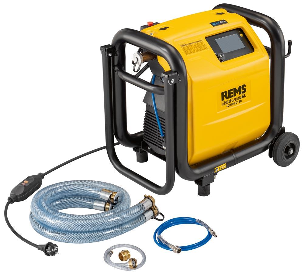 REMS Spül- und Druckprüfeinheit Multi-Push SL Connected-Set