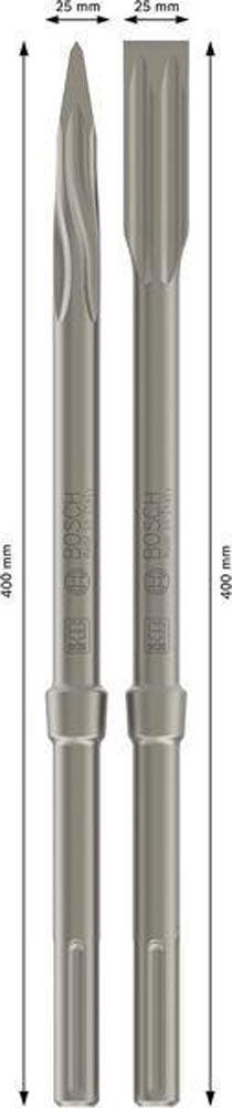Meißel-Set 4-teilig 400 mm SDS-Max 4tlg.