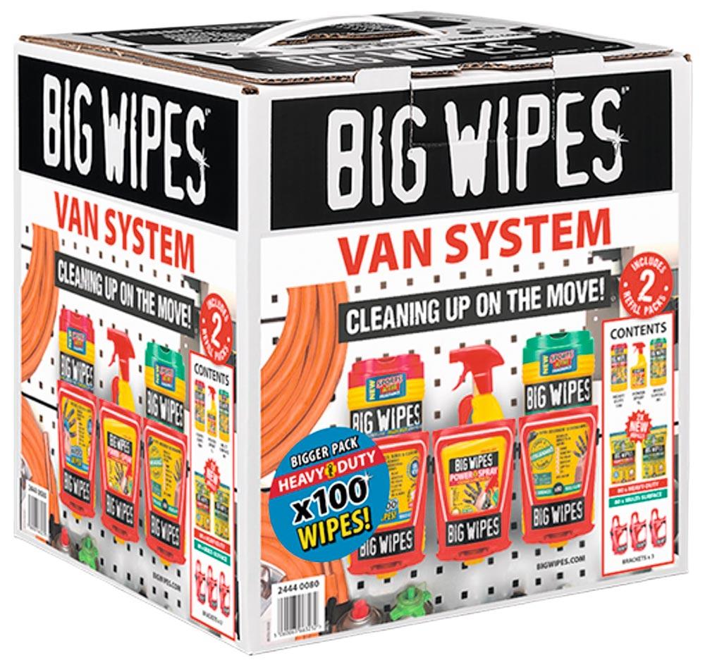 BIG WIPES VAN SYSTEM