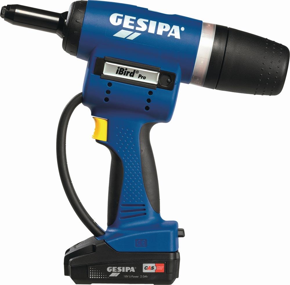 Akku-Blindnietsetzgerät iBird® Pro 8-teilig 20000 N L-Boxx