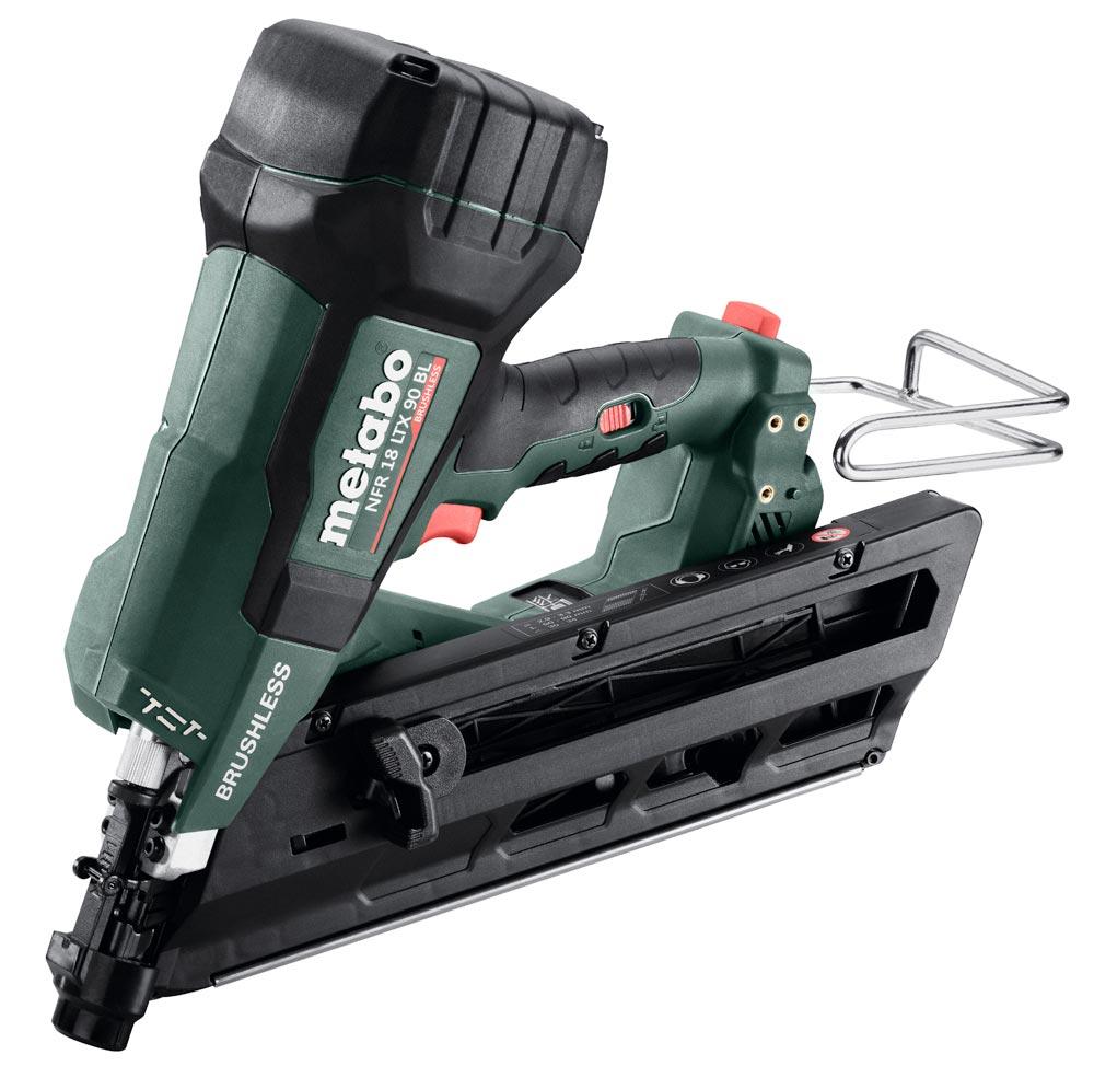 METABO Akku-Nagler NFR 18 LTX 90 BL in metaBOX (ohne Akku/Ladegerät)