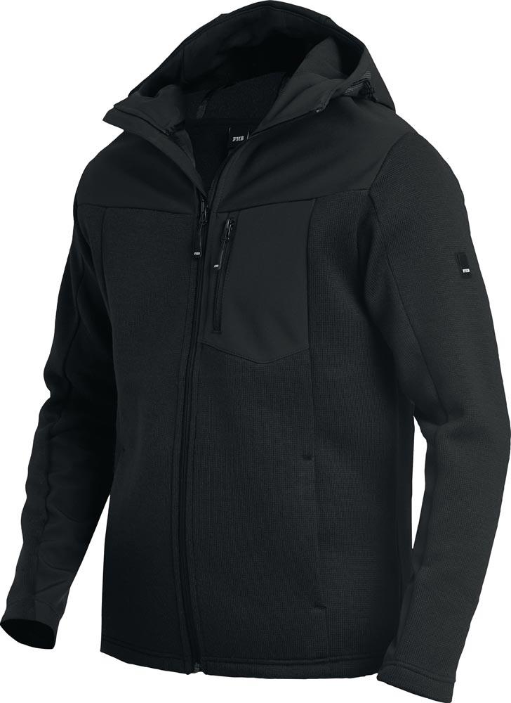 Hybrid-Softshelljacke MAXIMILIAN Größe M schwarz