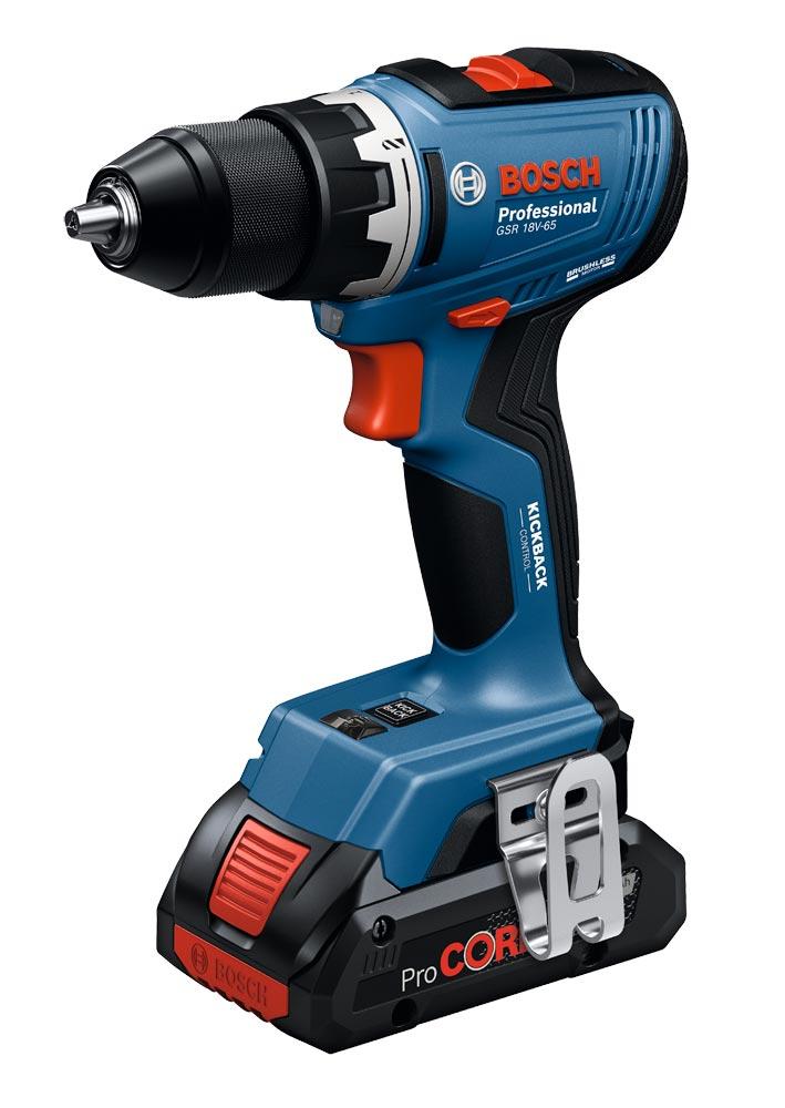 BOSCH Akku-Bohrschrauber GSR 18V-65 18 V 3x4,0 Ah in L-BOXX BOSCH Akku-Bohrschrauber GSR 18V-65 18 V 3x4,0 Ah in L-BOXX