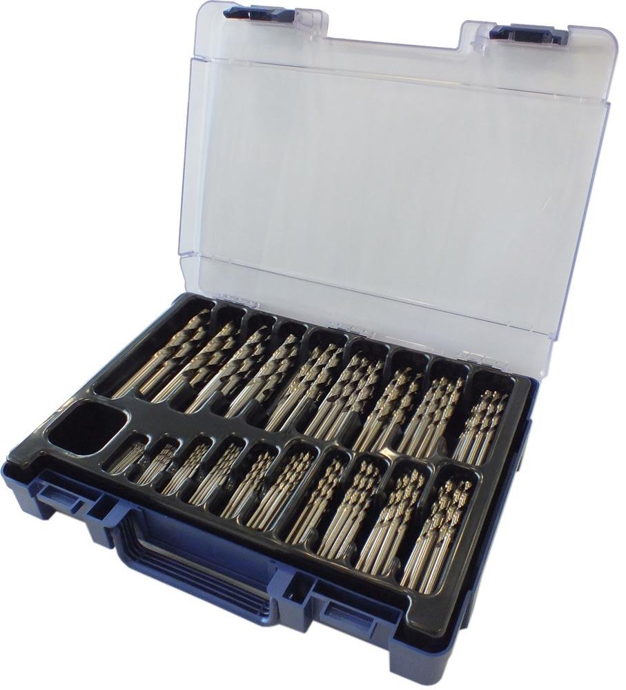 Spiralbohrer-Sortiment HSS-G DIN 338 70tlg. 1,0-10,0 mm im Kunststoffmagazin Spiralbohrer-Sortiment HSS-G DIN 338 70tlg. 1,0-10,0 mm im Kunststoffmagazin