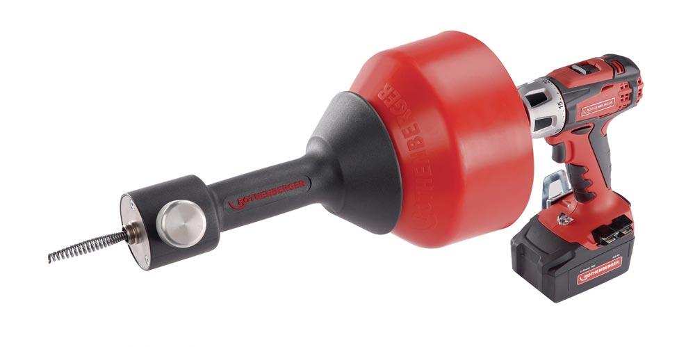 Elektrorohrreinigungsgerät ROSPIMATIC CL Gr Spirallänge 7,5 m Spiralen-Ø 8 mm Elektrorohrreinigungsgerät ROSPIMATIC CL Gr Spirallänge 7,5 m Spiralen-Ø 8 mm