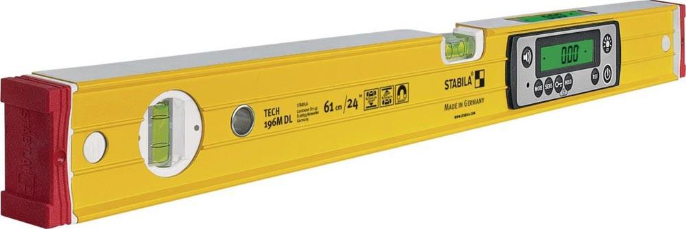 Elektronikwasserwaage TECH 196M DL 183 cm Aluminium gelb  0,5 mm/m  0,5 mm/m Elektronikwasserwaage TECH 196M DL 183 cm Aluminium gelb  0,5 mm/m  0,5 mm/m