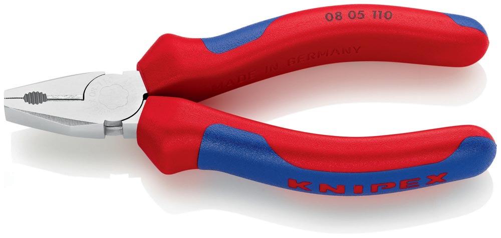Minikombizange Länge 110 mm verchromt Mehrkomponentenhüllen Minikombizange Länge 110 mm verchromt Mehrkomponentenhüllen
