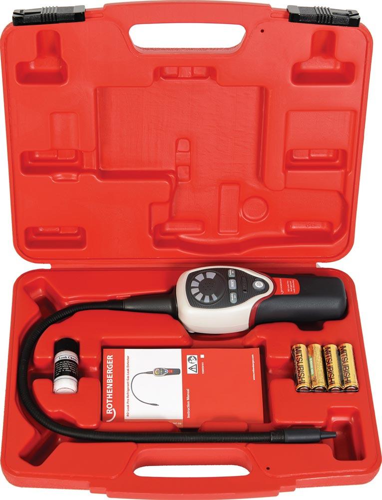 Lecksuchgerät ROLEAK Pro Lecksuchrate 3 g/a innerhalb von 3 sek 6 V (4 AA Batterien enthalten) Lecksuchgerät ROLEAK Pro Lecksuchrate 3 g/a innerhalb von 3 sek 6 V (4 AA Batterien enthalten)
