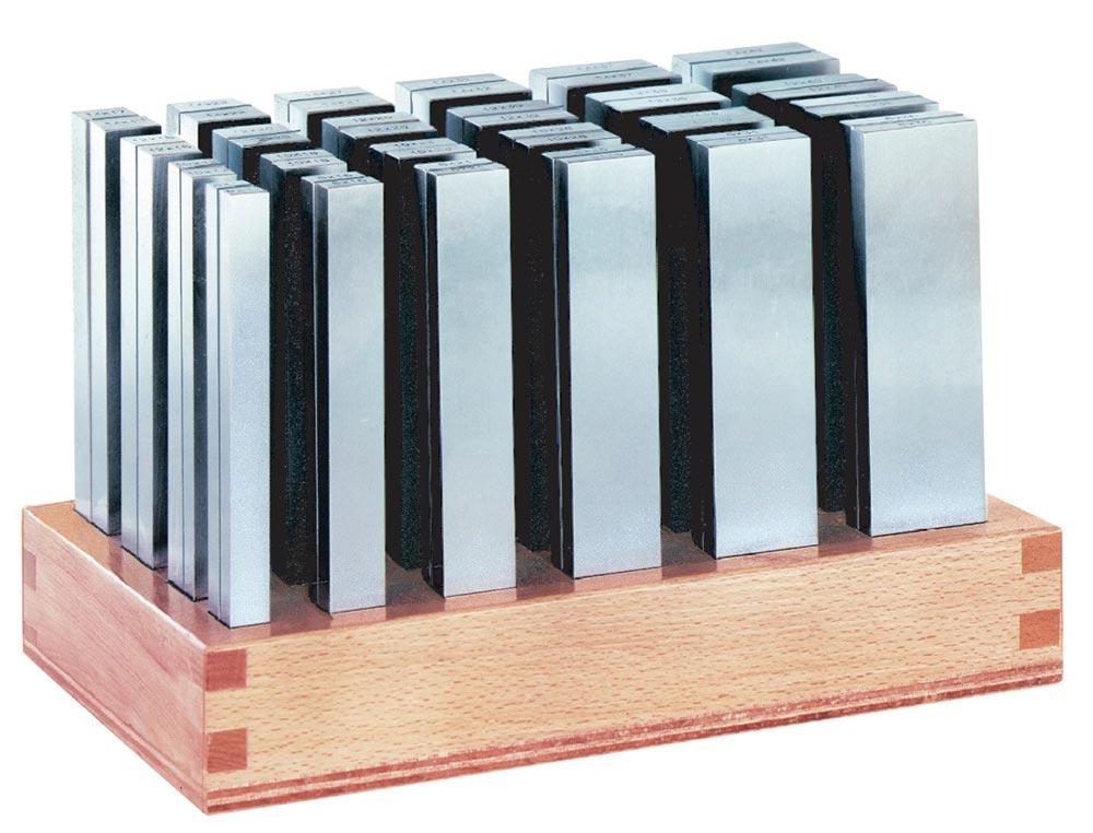 Parallelunterlagensatz Nr. 6348P Inhalt 20 Paar Größe 100 Präzision Länge 100 mm