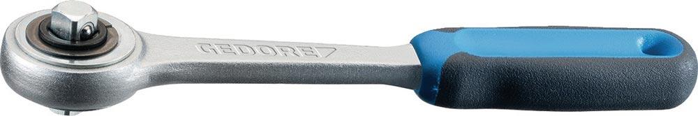 Durchsteckknarre 2093 Z-94 1/4 20 Zähne Länge 129 mm mit umsteckbaren Vierkant Durchsteckknarre 2093 Z-94 1/4 20 Zähne Länge 129 mm mit umsteckbaren Vierkant