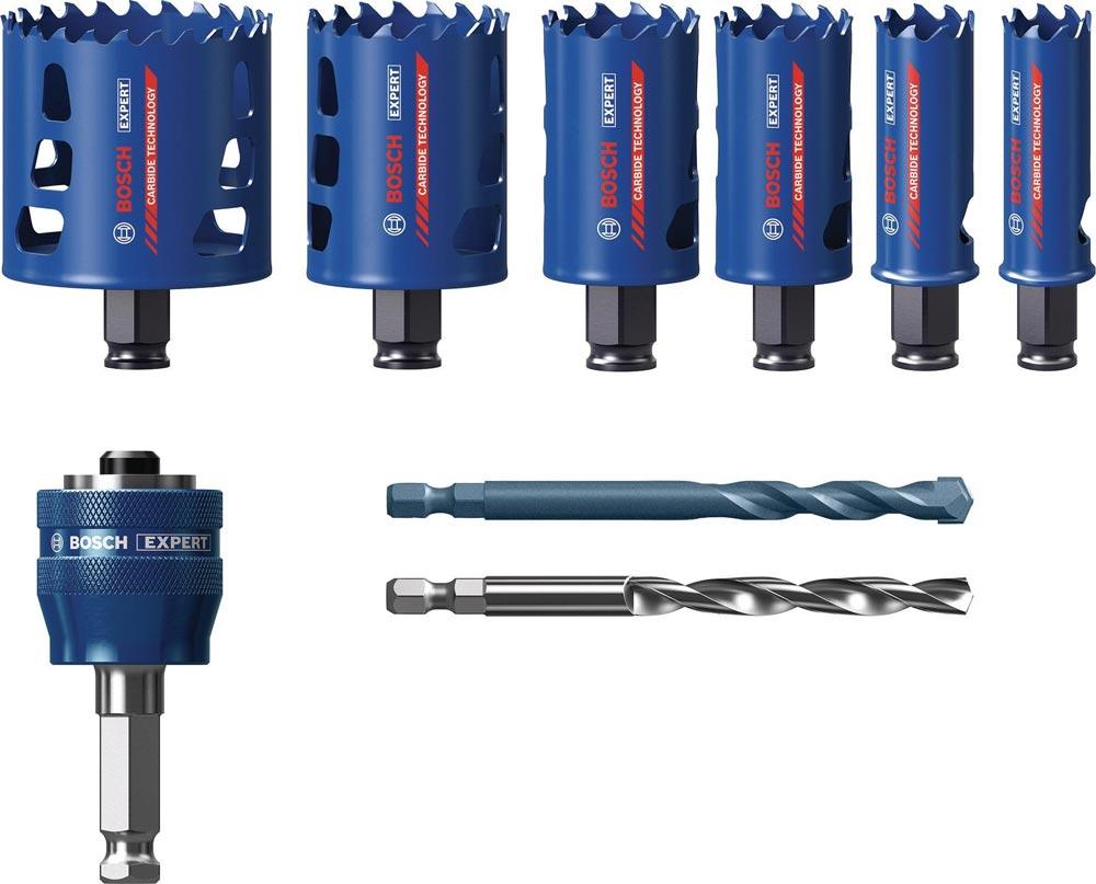 Lochsägen-Satz Tough Material 20/22/25/32/35/40/44/51/60/68/76 mm