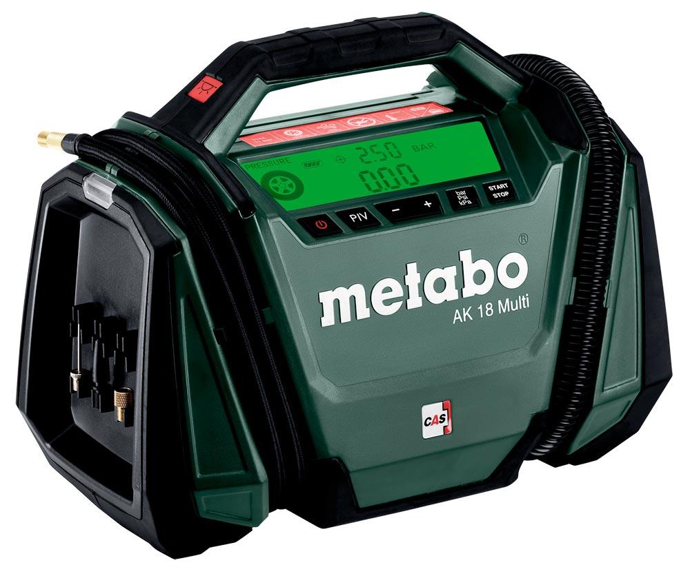 METABO Akku-Kompressor AK 18 Multi (ohne Akku/Ladegerät)