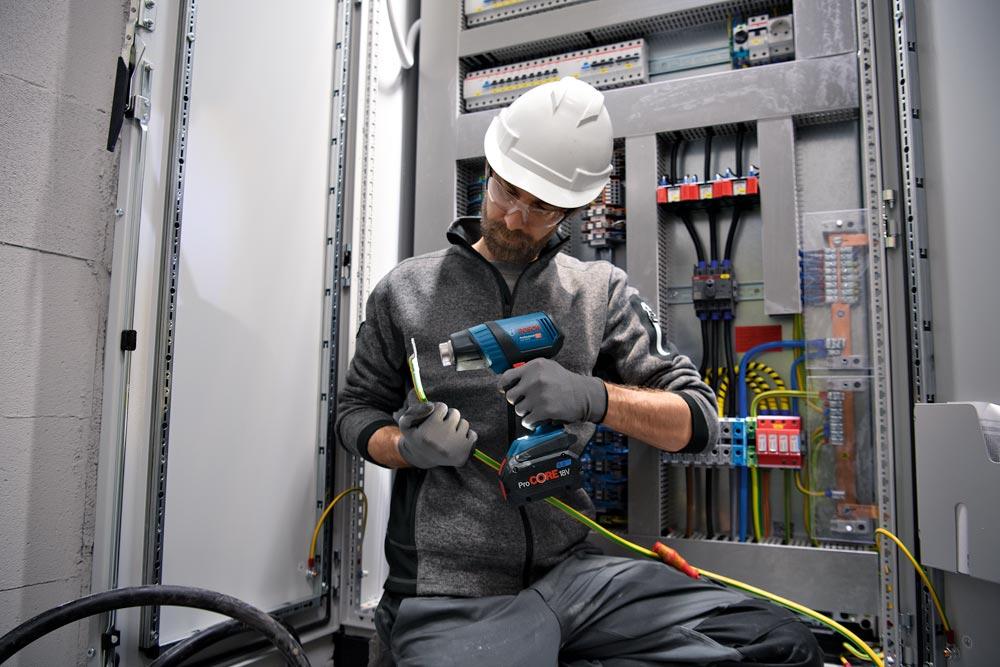 BOSCH Akku-Heißluftgebläse GHG 18V-50 in L-Boxx (ohne Akku/Ladegerät)