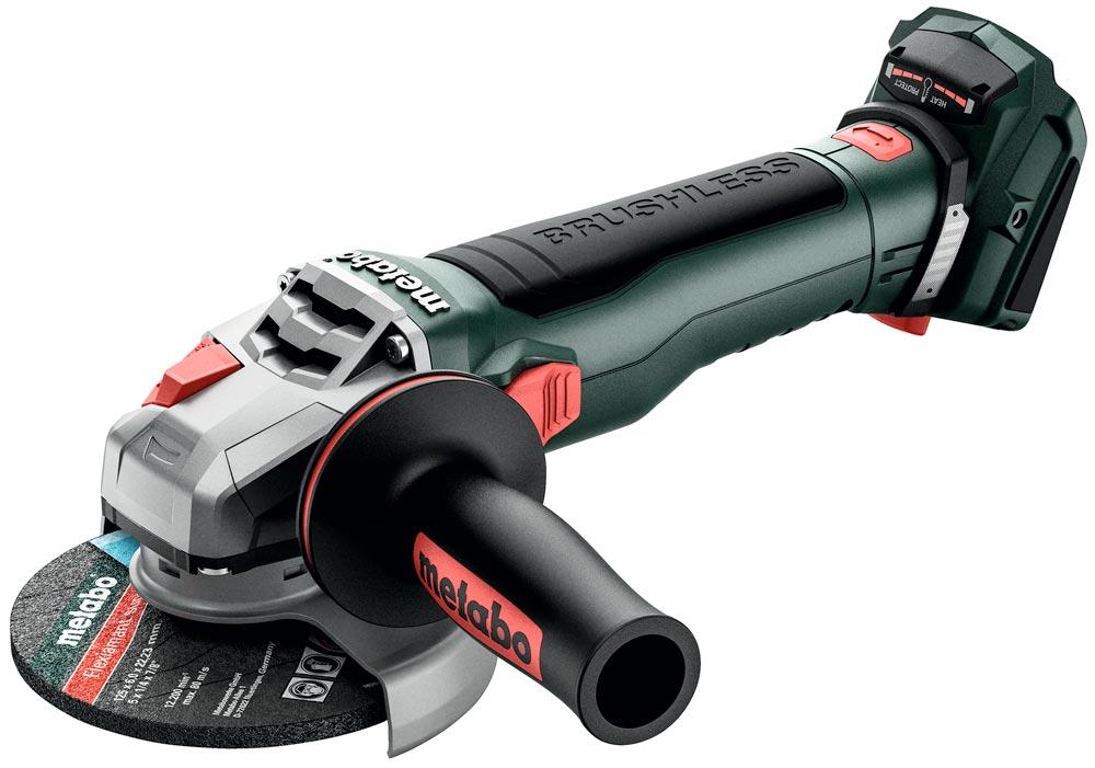 METABO Akku-Winkelschleifer WB 18 LT BL 11-125 Quick 18 V (ohne Akku/Ladegerät)