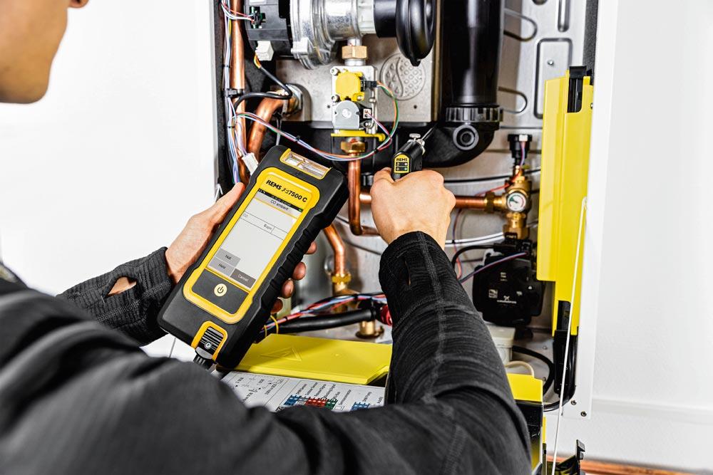 REMS Elektronisches Abgasmess- und Druckprüfgerät FG7500 C