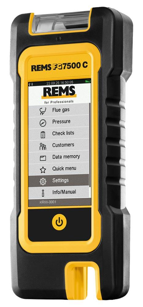 REMS Elektronisches Abgasmess- und Druckprüfgerät FG7500 C