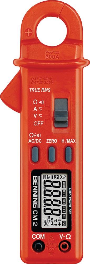 Stromzangenmultimeter CM 2 100 mA-300 A AC, 10 mA-300 A DC CAT III 300 V