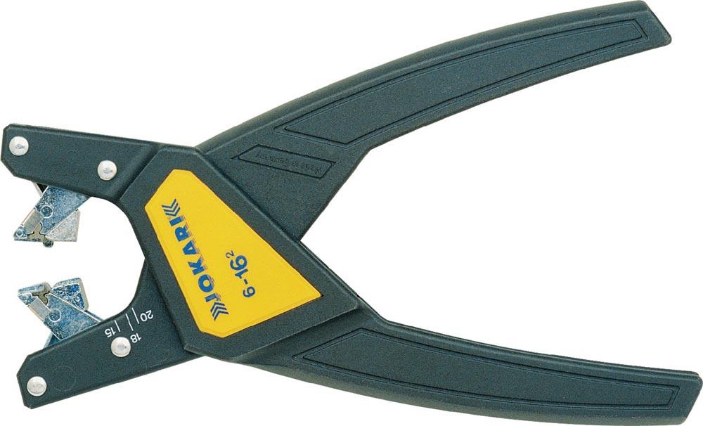 Automatikabisolierzange Nr. 6-16 Länge 166 mm 6 - 16 (AWG 10... 5) mm Automatikabisolierzange Nr. 6-16 Länge 166 mm 6 - 16 (AWG 10... 5) mm