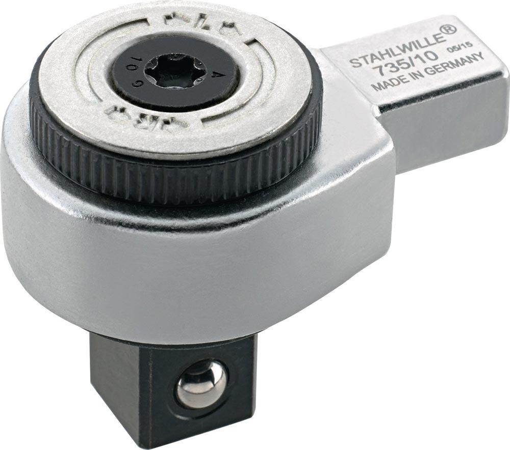 Einsteckumschaltknarre 735/20 1/2  14 x 18 mm Chrom-Alloy-Stahl