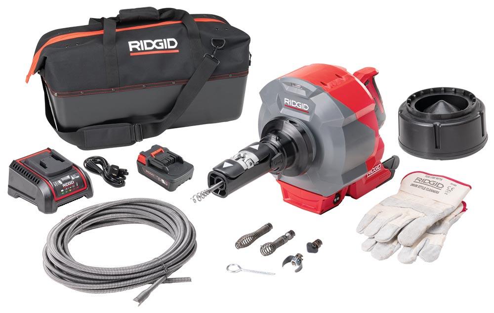 RIDGID Akku-Rohrreinigungsmaschine K-46 SinkSnake 18 V (2,5Ah) im Koffer