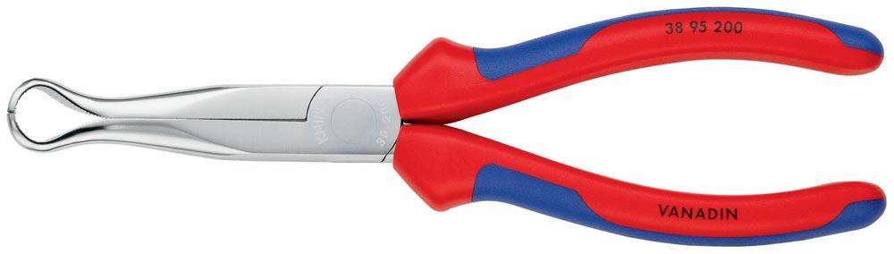 Mechanikerzange Länge 200 mm Form 9 45 gewinkelt Mehrkomponenten-Hüllen verchromt Mechanikerzange Länge 200 mm Form 9 45 gewinkelt Mehrkomponenten-Hüllen verchromt
