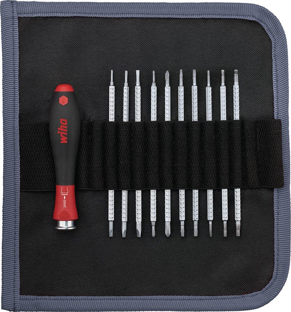 Feinmechanikerschraubendrehersatz 269 T11 01 11-teilig Schlitz / PH / TX / 6-Kant