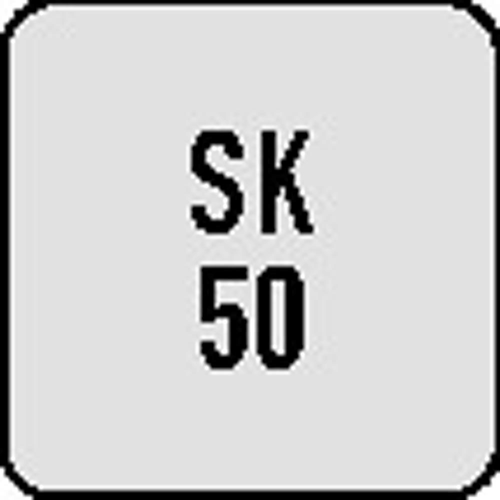 Gewindeschneidfutter DIN 69871 A M5-M22 SK50 Auskraglänge 97 mm
