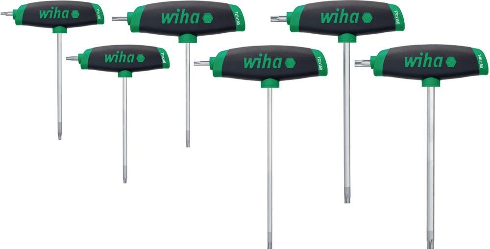 Schraubendrehersatz mit Quergriffen 364DSK T10-T30 TORX® mit Seitenabtrieb 6-teilig Schraubendrehersatz mit Quergriffen 364DSK T10-T30 TORX® mit Seitenabtrieb 6-teilig