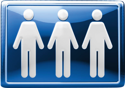 Toilettenpapier-Spender für Großrollen, ABS-Kunststoffgehäuse, BxTxH 313x135x313 mm, weiß mit Sichtfenster