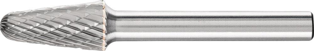 Frässtift KEL Ø 10 mm Kopflänge 20 mm Schaft-Ø 6 mm Hartmetall Verzahnung STEEL Frässtift KEL Ø 10 mm Kopflänge 20 mm Schaft-Ø 6 mm Hartmetall Verzahnung STEEL
