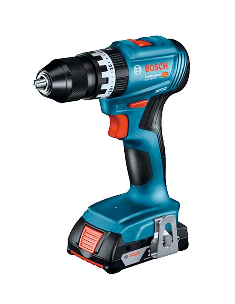 BOSCH Akku-Schlagbohrschrauber GSB 18V-45 (2x3,0Ah L-BOXX)