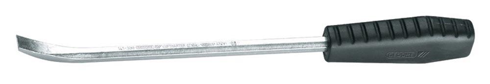 Hebeleisen 141-300 Länge 300 mm Breite 15 mm Ø 12 mm chromatiert PVC-Handgriff Hebeleisen 141-300 Länge 300 mm Breite 15 mm Ø 12 mm chromatiert PVC-Handgriff