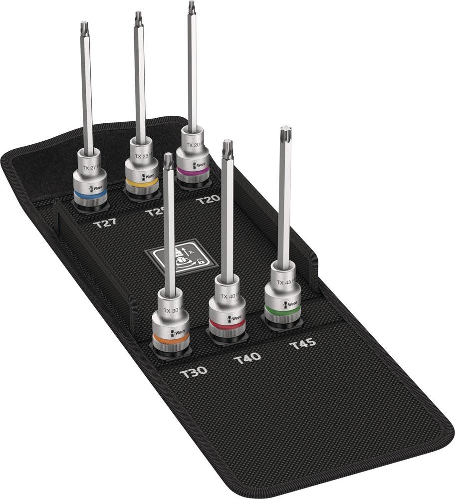 Steckschlüsselsatz 8767 C TORX® HF2 6-teilig 1/2  T20 - T45 Steckschlüsselsatz 8767 C TORX® HF2 6-teilig 1/2  T20 - T45