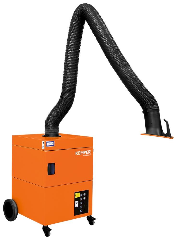 Schweißrauchfilter ProfiMaster, mit 1 Absaugarm, Schlauchausführung 2,0 m, Durchmesser 150 mm