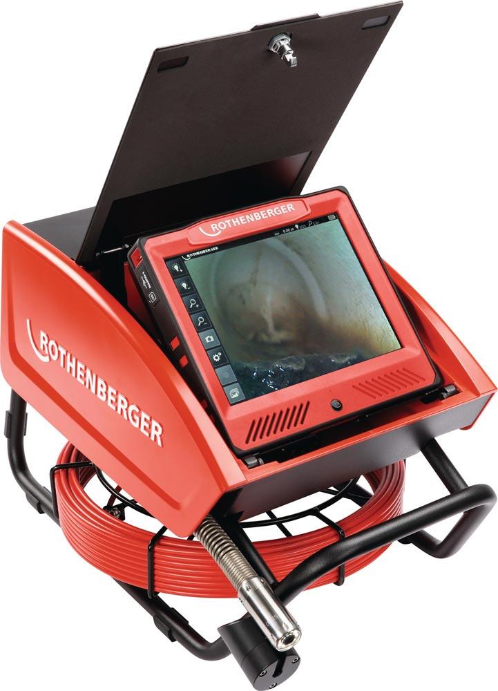 Inspektionskamera ROCAM® 4 PLUS Kamerakopf-Ø 30 mm Kabellänge 30 m Kabel-Ø 7 mm 18 V / 4,0 Ah Ø 70 - 150 mm Inspektionskamera ROCAM® 4 PLUS Kamerakopf-Ø 30 mm Kabellänge 30 m Kabel-Ø 7 mm 18 V / 4,0 Ah Ø 70 - 150 mm